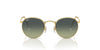 Ray-Ban Round Metal RB3447 - Large Gold/Green Vintage #colour_gold-green-vintage