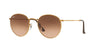 Ray-Ban Round Metal RB3447 Brown-Brown #colour_brown-brown