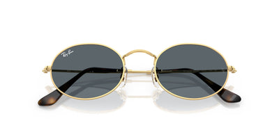 Ray-Ban Oval RB3547N Arista Gold/Grey #colour_arista-gold-grey