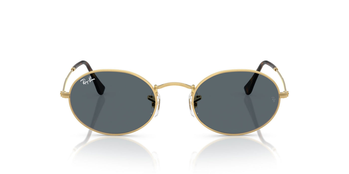 Ray-Ban Oval RB3547N Arista Gold/Grey #colour_arista-gold-grey