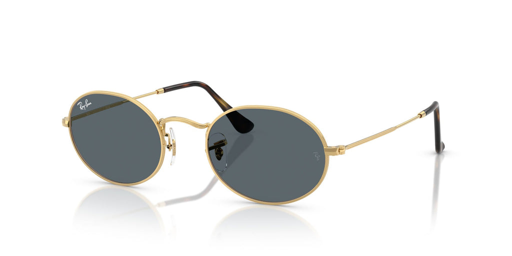 Ray-Ban Oval RB3547N Arista Gold/Grey #colour_arista-gold-grey