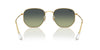 Ray-Ban Hexagonal Legend RB3548 Gold/Green Vintage #colour_gold-green-vintage