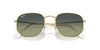 Ray-Ban Hexagonal Legend RB3548 Gold/Green Vintage #colour_gold-green-vintage