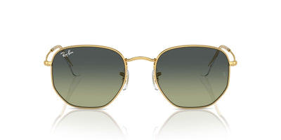 Ray-Ban Hexagonal Legend RB3548 Gold/Green Vintage #colour_gold-green-vintage