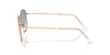 Ray-Ban Hexagonal Legend RB3548 Rose Gold/Clear-Blue #colour_rose-gold-clear-blue