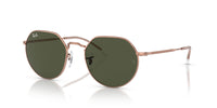 Ray-Ban Jack RB3565 Rose Gold/Green #colour_rose-gold-green