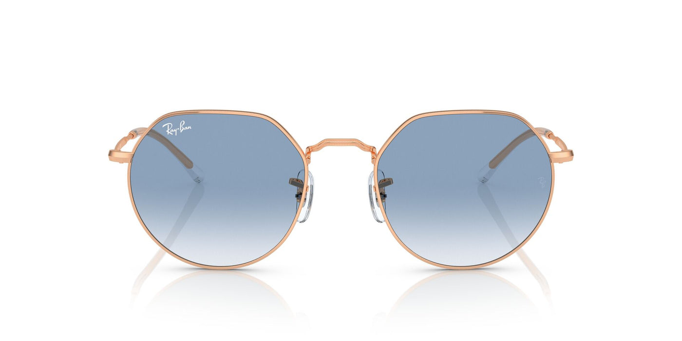 Ray-Ban Jack RB3565 Rose Gold/Clear-Blue #colour_rose-gold-clear-blue