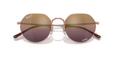 Ray-Ban Jack RB3565 Rose Gold/Gold-Red Polarised #colour_rose-gold-gold-red-polarised