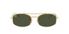 Ray-Ban RB3719 Gold/Green #colour_gold-green