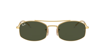 Ray-Ban RB3719 Gold/Green #colour_gold-green