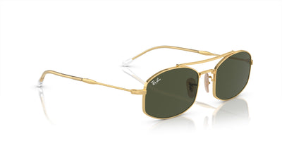 Ray-Ban RB3719 Gold/Green #colour_gold-green