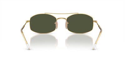 Ray-Ban RB3719 Gold/Green #colour_gold-green