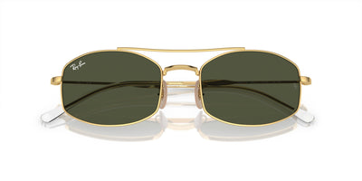 Ray-Ban RB3719 Gold/Green #colour_gold-green