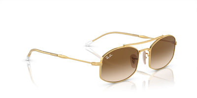 Ray-Ban RB3719 Gold/Light Brown #colour_gold-light-brown