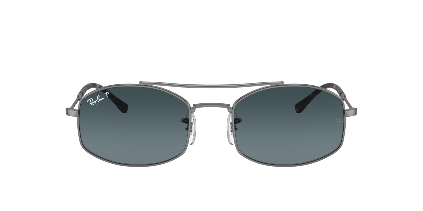 Ray-Ban RB3719 Gunmetal/Dark Blue Polarised #colour_gunmetal-dark-blue-polarised