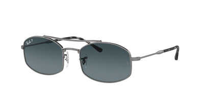 Ray-Ban RB3719 Gunmetal/Dark Blue Polarised #colour_gunmetal-dark-blue-polarised