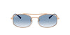 Ray-Ban RB3719 Rose Gold/Light Blue #colour_rose-gold-light-blue