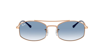 Ray-Ban RB3719 Rose Gold/Light Blue #colour_rose-gold-light-blue