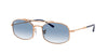 Ray-Ban RB3719 Rose Gold/Light Blue #colour_rose-gold-light-blue