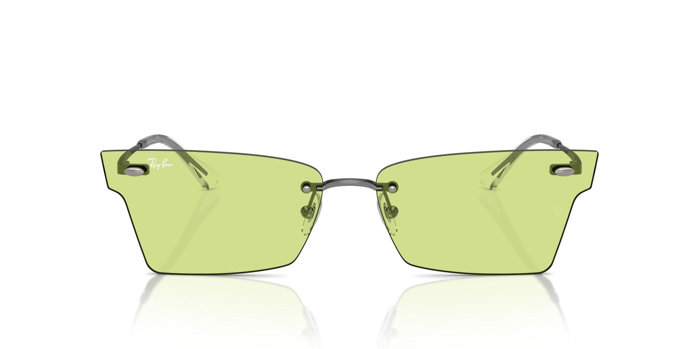 Ray-Ban Xime RB3730 Gunmetal/Green #colour_gunmetal-green
