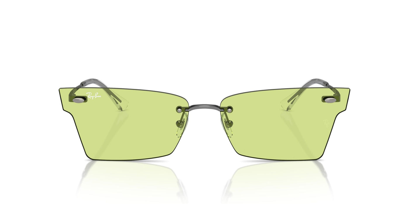 Ray-Ban Xime RB3730 Gunmetal/Green #colour_gunmetal-green