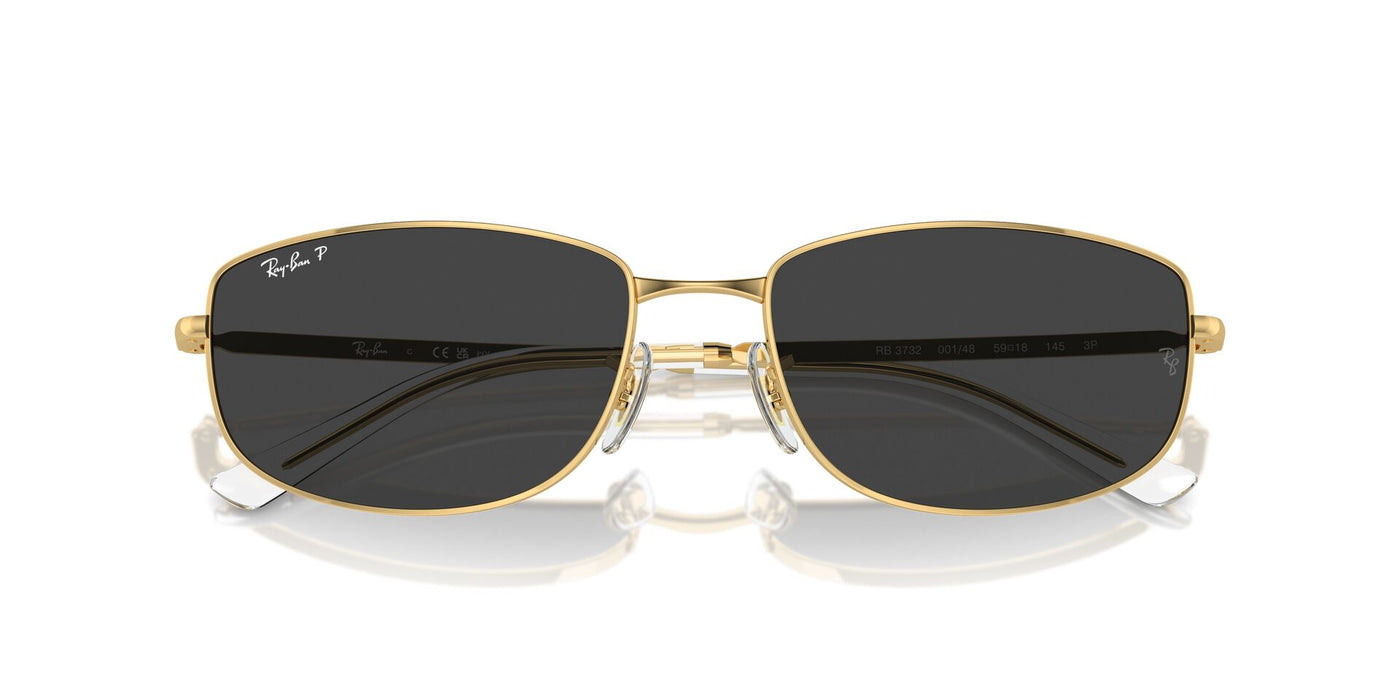 Ray-Ban RB3732 Gold/Black Polarised #colour_gold-black-polarised