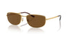 Ray-Ban RB3732 Gold/Brown Polarised #colour_gold-brown-polarised