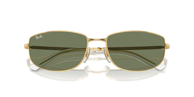 Ray-Ban RB3732 Gold/Clear/Green #colour_gold-clear-green