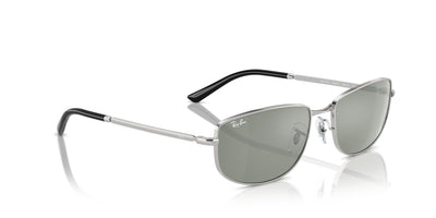 Ray-Ban RB3732 Silver/Green-Silver #colour_silver-green-silver