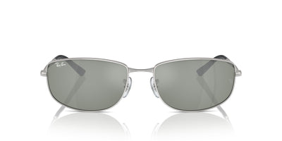 Ray-Ban RB3732 Silver/Green-Silver #colour_silver-green-silver