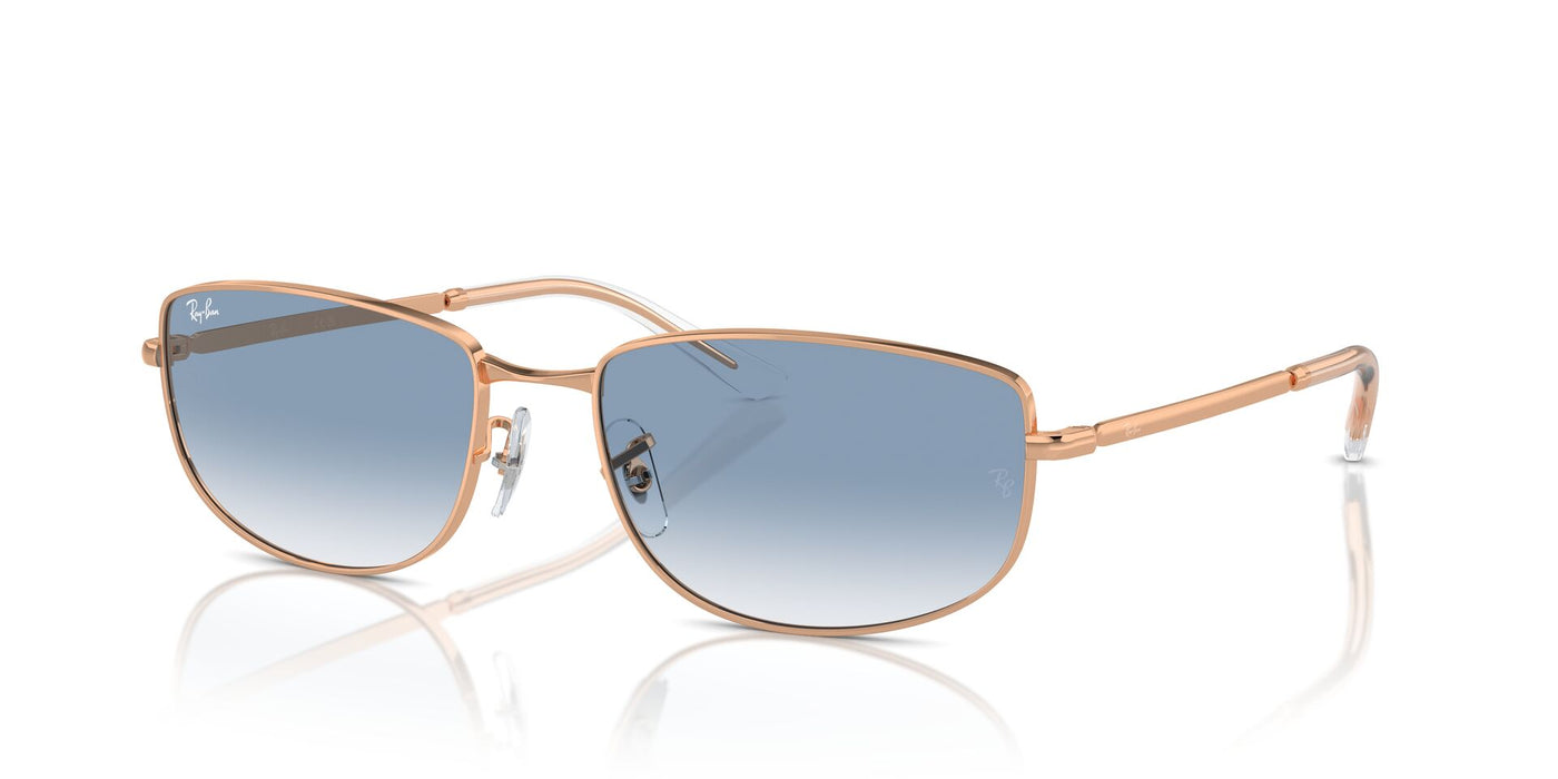 Ray-Ban RB3732 Rose Gold/Clear-Blue #colour_rose-gold-clear-blue