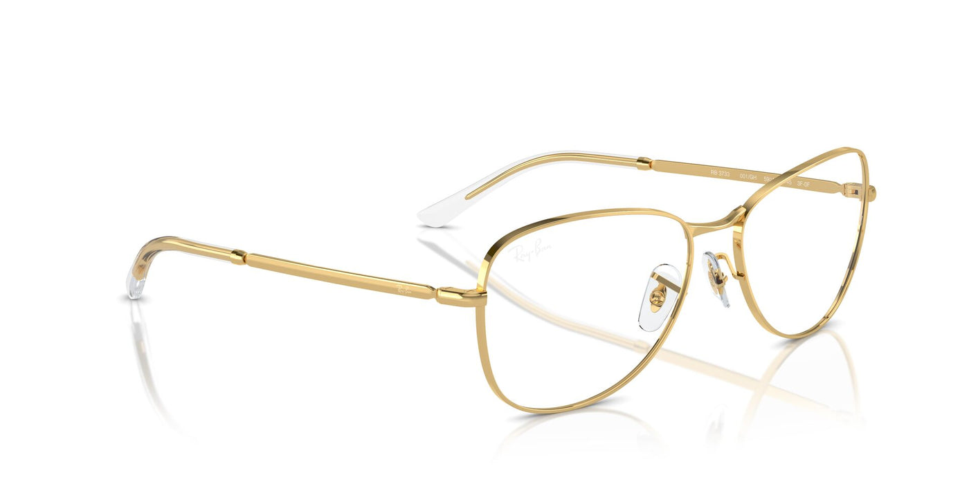 Ray-Ban RB3733 Gold/Clear/Grey #colour_gold-clear-grey
