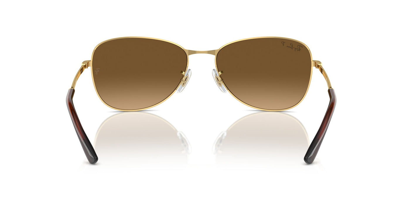 Ray-Ban RB3733 Gold/Brown Polarised #colour_gold-brown-polarised