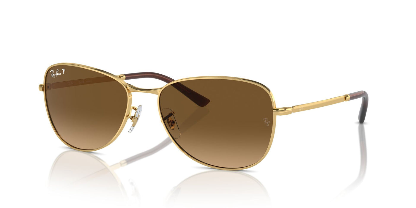 Ray-Ban RB3733 Gold/Brown Polarised #colour_gold-brown-polarised