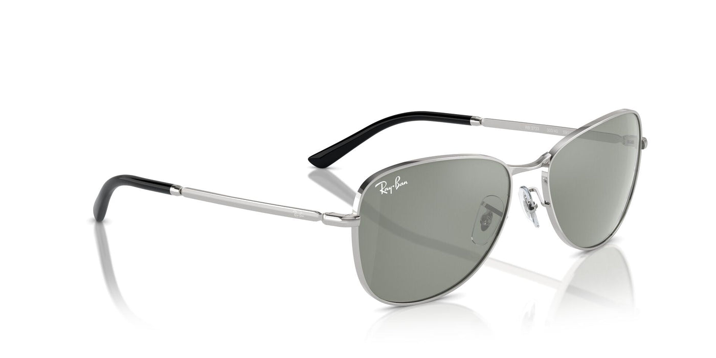 Ray-Ban RB3733 Silver/Green #colour_silver-green