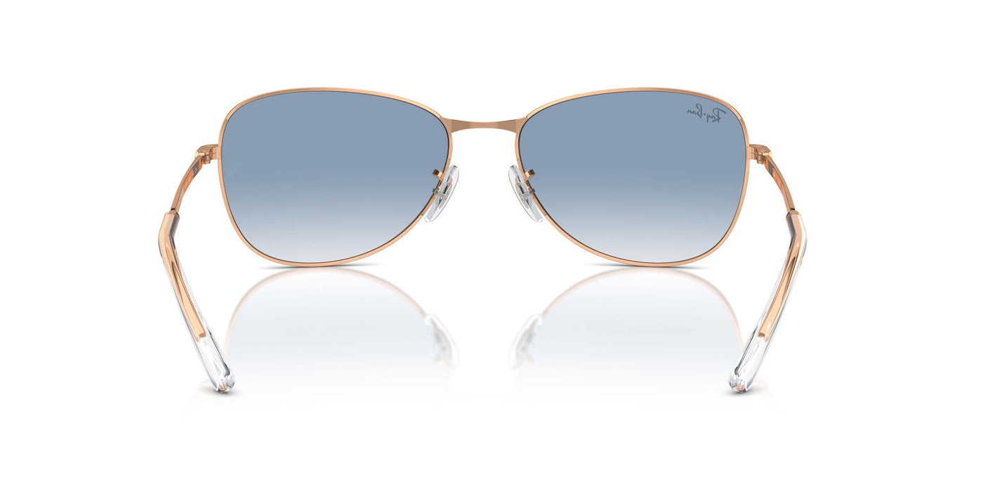 Ray-Ban RB3733 Rose Gold/Clear-Blue #colour_rose-gold-clear-blue