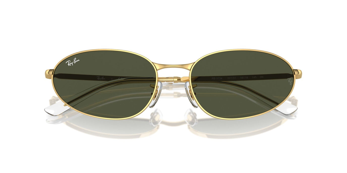 Ray-Ban RB3734 Gold/Green #colour_gold-green