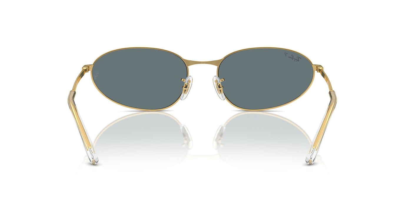 Ray-Ban RB3734 Gold/Dark Blue Polarised #colour_gold-dark-blue-polarised