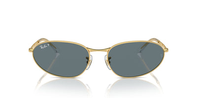 Ray-Ban RB3734 Gold/Dark Blue Polarised #colour_gold-dark-blue-polarised