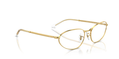 Ray-Ban RB3734 Gold/Clear/White #colour_gold-clear-white