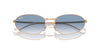 Ray-Ban RB3734 Rose Gold/Clear-Blue #colour_rose-gold-clear-blue