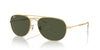 Ray-Ban Bain Bridge RB3735 Gold/Green #colour_gold-green