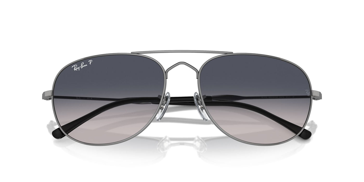 Ray-Ban Bain Bridge RB3735 Gunmetal/Blue Polarised #colour_gunmetal-blue-polarised