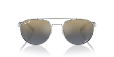 Ray-Ban RB3736CH Silver/Blue-Gold Polarised #colour_silver-blue-gold-polarised