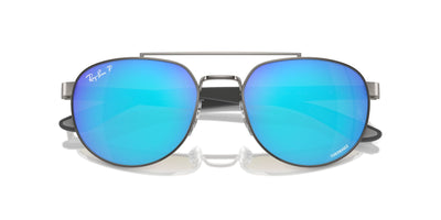 Ray-Ban RB3736CH Gunmetal/Green-Blue Polarised #colour_gunmetal-green-blue-polarised