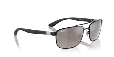 Ray-Ban RB3737CH Black/Grey Polarised #colour_black-grey-polarised