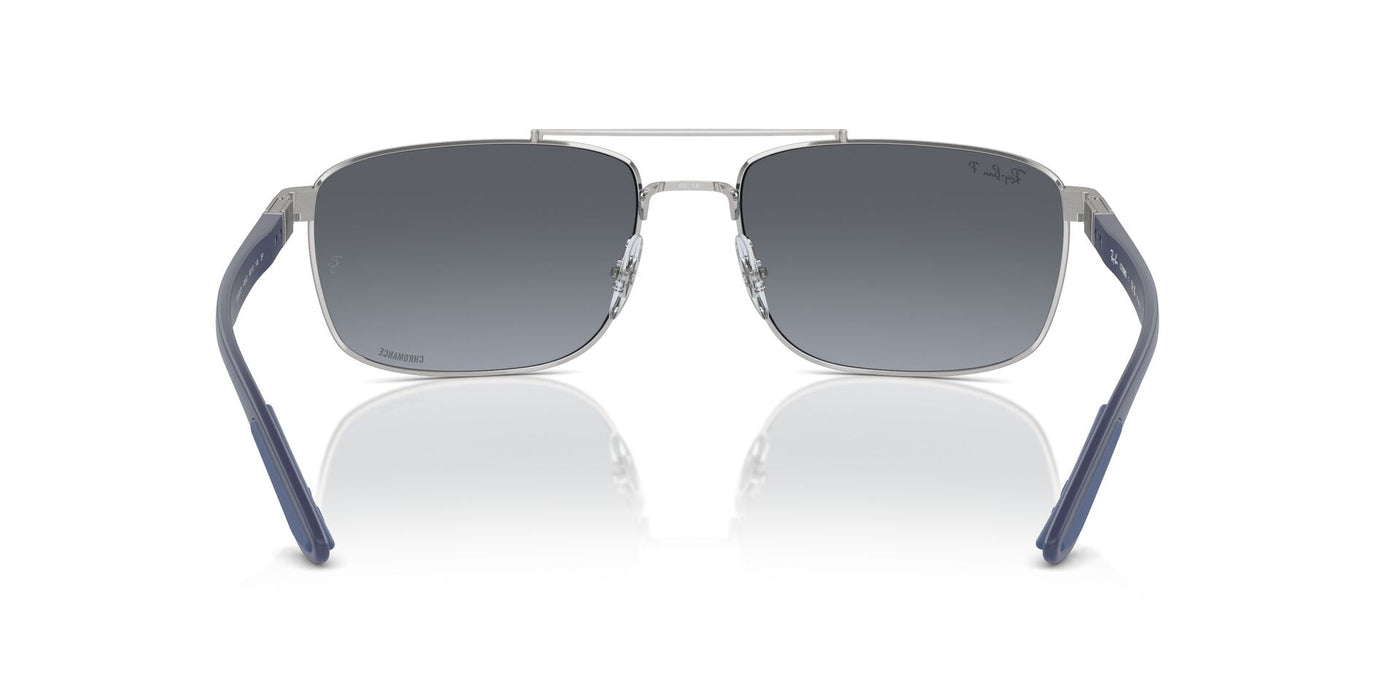 Ray-Ban RB3737CH Silver/Blue-Gold Polarised #colour_silver-blue-gold-polarised