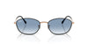 Ray-Ban RB3749 Black On Rose Gold/Clear Blue Gradient #colour_black-on-rose-gold-clear-blue-gradient