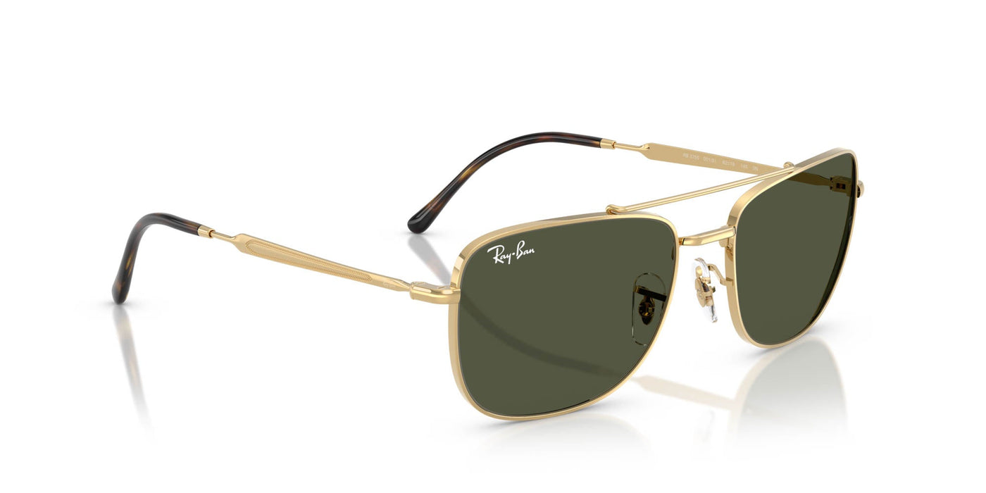 Ray-Ban RB3755 Arista Gold/Green #colour_arista-gold-green