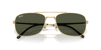 Ray-Ban RB3755 Arista Gold/Green #colour_arista-gold-green